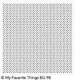MFT - Cling Stamp - Itsy Bitsy Polka Dots Background