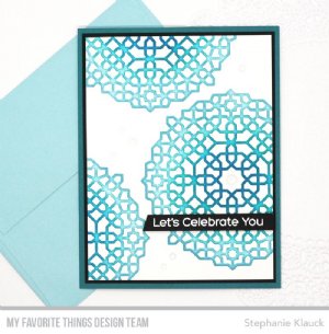 MFT - Cling Stamp - Moroccan Mosaic Background