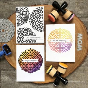 MFT - Cling Stamp - Moroccan Mosaic Background