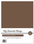 MFT - 8.5X11 Cardstock - Milk Chocolate