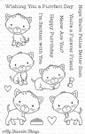 MFT - Clear Stamp - Smitten Kitten