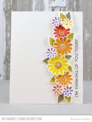 MFT - Clear Stamp - Plentiful Petals