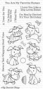 MFT - Clear Stamp - Puppy Pals