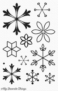 MFT - Clear Stamp - Snowflake Splendor