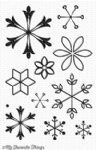 MFT - Clear Stamp - Snowflake Splendor