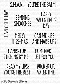 MFT - Clear Stamp - Sending Smooches