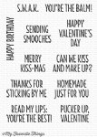 MFT - Clear Stamp - Sending Smooches