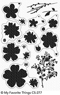 MFT - Clear Stamp - Pressed Flowers