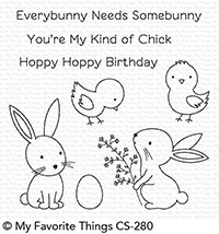 MFT - Clear Stamp - Hoppy Friends