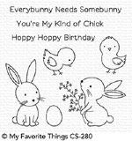 MFT - Clear Stamp - Hoppy Friends