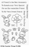 MFT - Clear Stamp -  Sweet Somebunny