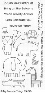 MFT - Clear Stamp -  Safari Party