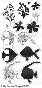 MFT - Clear Stamp - Adorned Ocean Friends