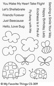 MFT - Clear Stamp - Love Bugs