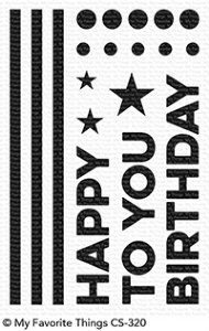 MFT - Clear Stamp - Happy Birthday to You