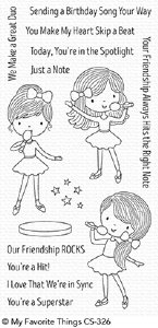 MFT - Clear Stamp - Friendship Rocks