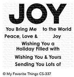MFT - Clear Stamp - Filled with Joy