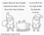 MFT - Clear Stamp - Sassy Santa