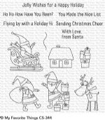 MFT - Clear Stamp - Here Comes Santa Claus