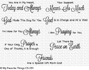 MFT - Clear Stamp - Beautiful Blessings