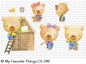 MFT - Clear Stamp - Builder Bears