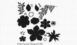 MFT - Clear Stamp - Tropical Flowers