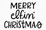 MFT - Clear Stamp - Merry Elfin' Christmas