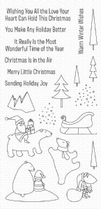MFT - Clear Stamp - Merry Moments