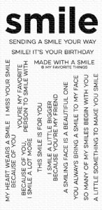 MFT - Clear Stamp - Smile Maker