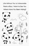 MFT - Clear Stamp - Panda Pals