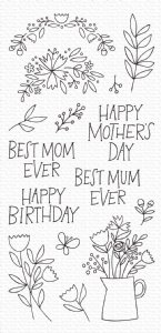 MFT - Clear Stamp - Mother's Day Bouquet