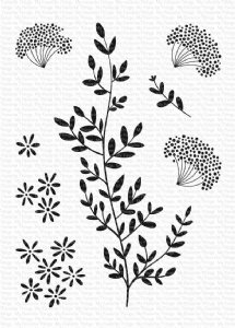 MFT - Clear Stamp - Dandelion Greenery