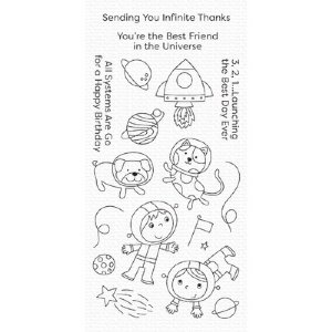 MFT - Clear Stamps - Best Friends in the Universe