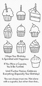My Favorite Things - Clear Stamp - All The Cupcakes