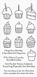 My Favorite Things - Clear Stamp - All The Cupcakes