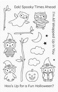 My Favorite Things - Clear Stamp - Halloween Hoo