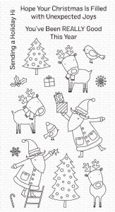 MFT - Clear Stamps - Joyous Holidays