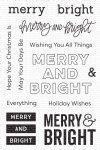 MFT - Clear Stamps - Merry & Bright