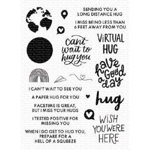 My Favorite Things - Clear Stamp - I Miss Your Hugs
