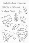 My Favorite Things - Clear Stamp - Super Friend