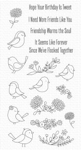 My Favorite Things - Clear Stamp - Spring Songbird