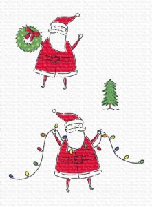 MFT - Clear Stamp - Santa Send His Love