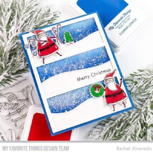 MFT - Clear Stamp - Santa Send His Love