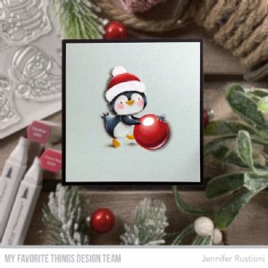 My Favorite Things - Clear Stamp - It's Penguining to Look a Lot Like Christmas