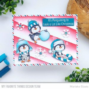 My Favorite Things - Clear Stamp - It's Penguining to Look a Lot Like Christmas
