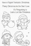 My Favorite Things - Clear Stamp - It's Penguining to Look a Lot Like Christmas