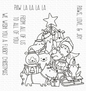 My Favorite Things - Clear Stamp - Paw La La La La