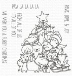 My Favorite Things - Clear Stamp - Paw La La La La