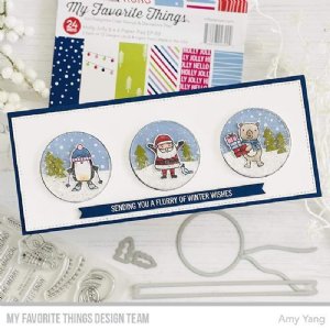 MFT - Clear Stamp - Snow Globe Singles