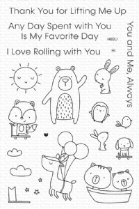 MFT - Clear Stamp - Favorite Friends